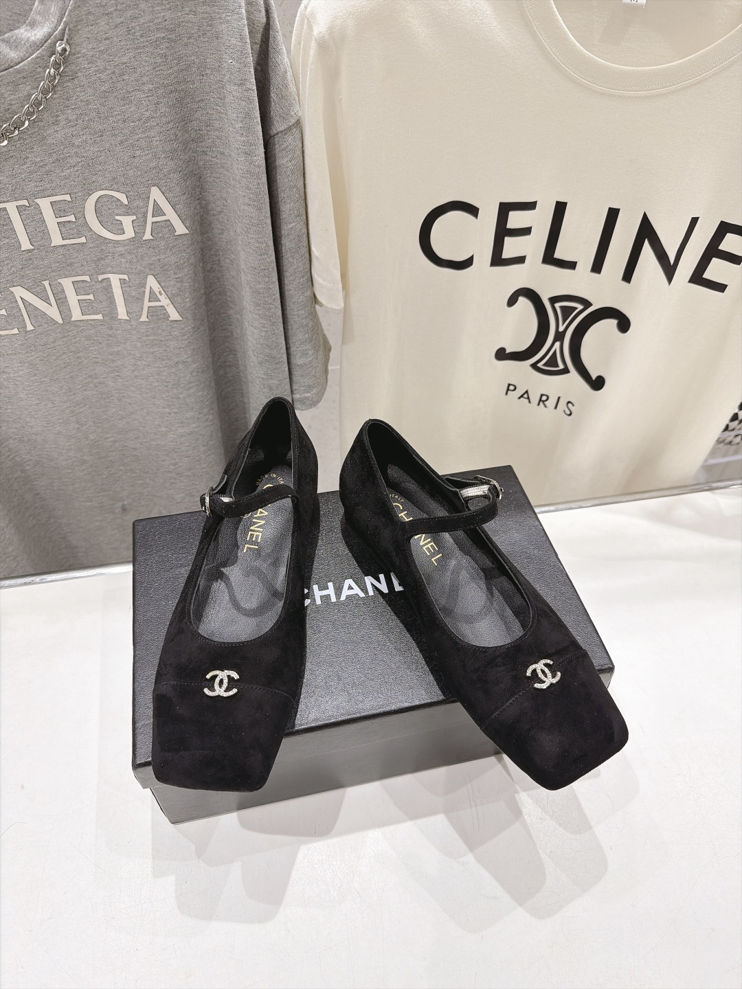 CHANEL Mary Jane flats shoes