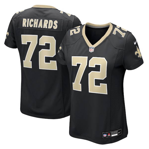 Asim Richards New Orleans Saints Nike Women's Team Game Jersey -  Black