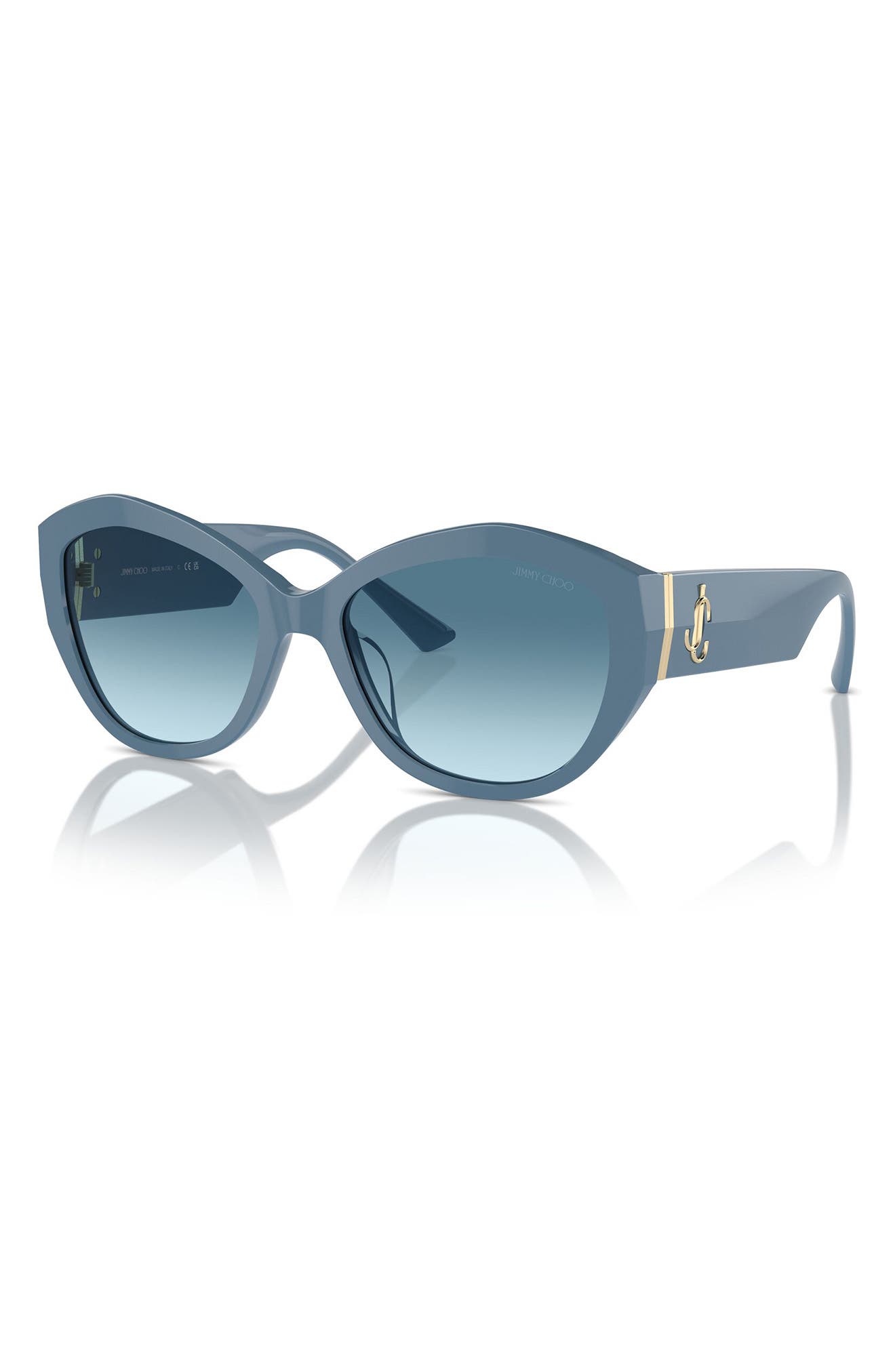 Jimmy Choo 55mm Butterfly Sunglasses