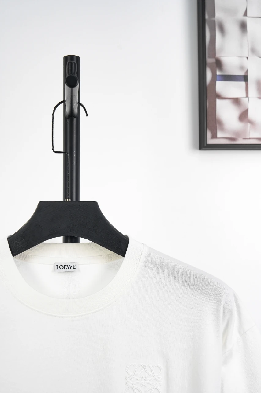 LOEWE White Pocket T-Shirt with Tonal Anagram product photo from LabelPicks