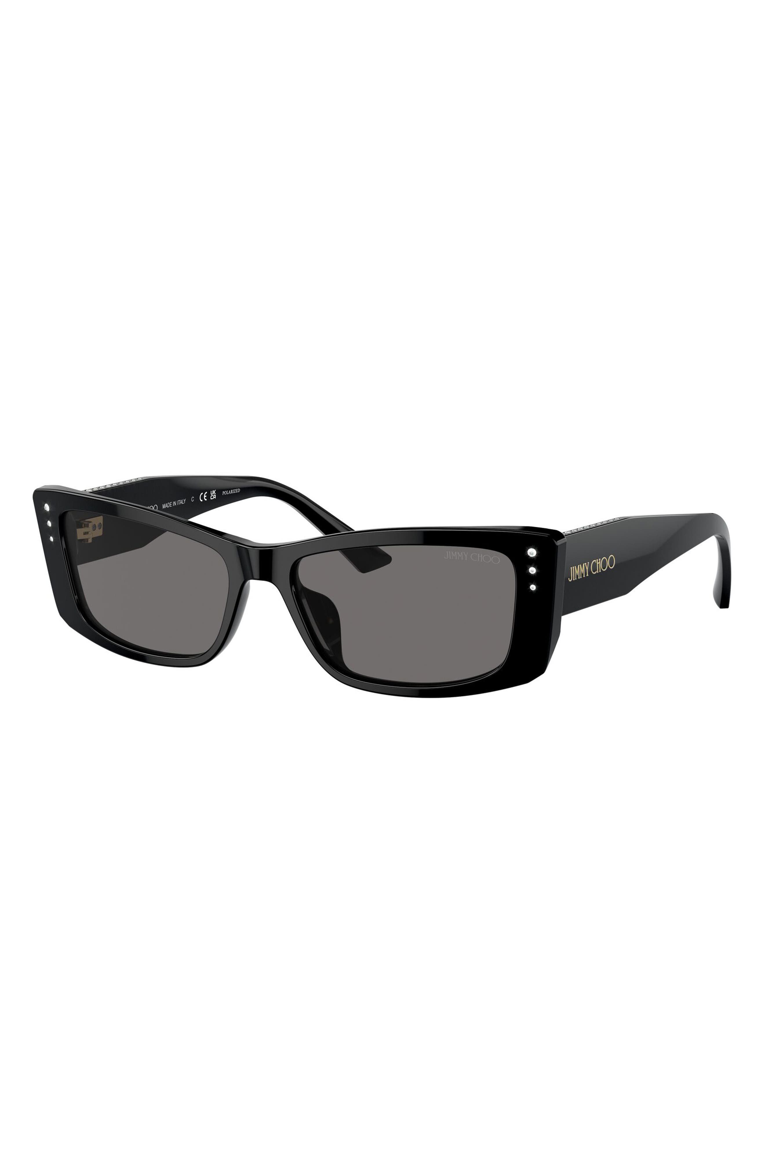 Jimmy Choo 55mm Square Sunglasses