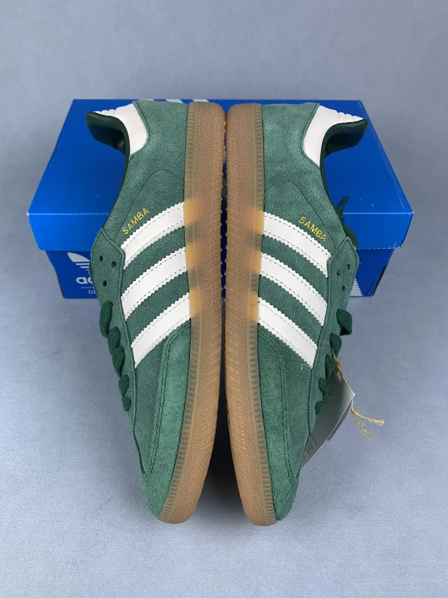 adidas Samba OG Collegiate Green Gum Shoes product photo from LabelPicks