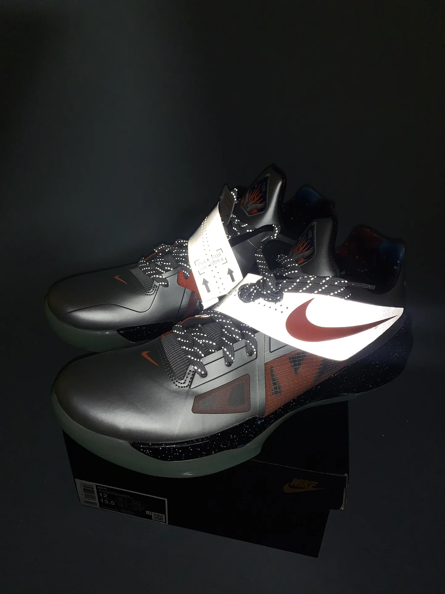 Nike KD 4 'Galaxy' Basketball Shoes product photo from LabelPicks
