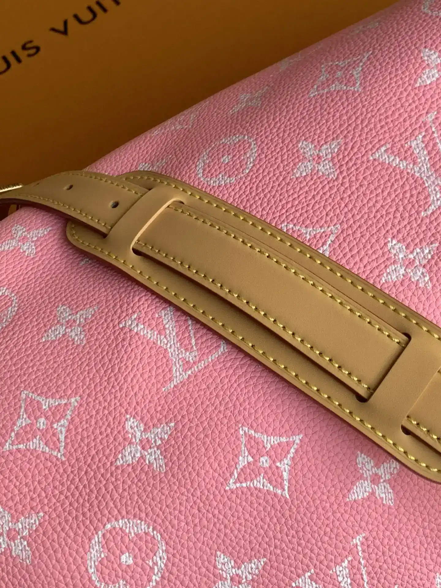 Louis Vuitton Speedy Gold Lambskin Top Handle Bag product photo from LabelPicks