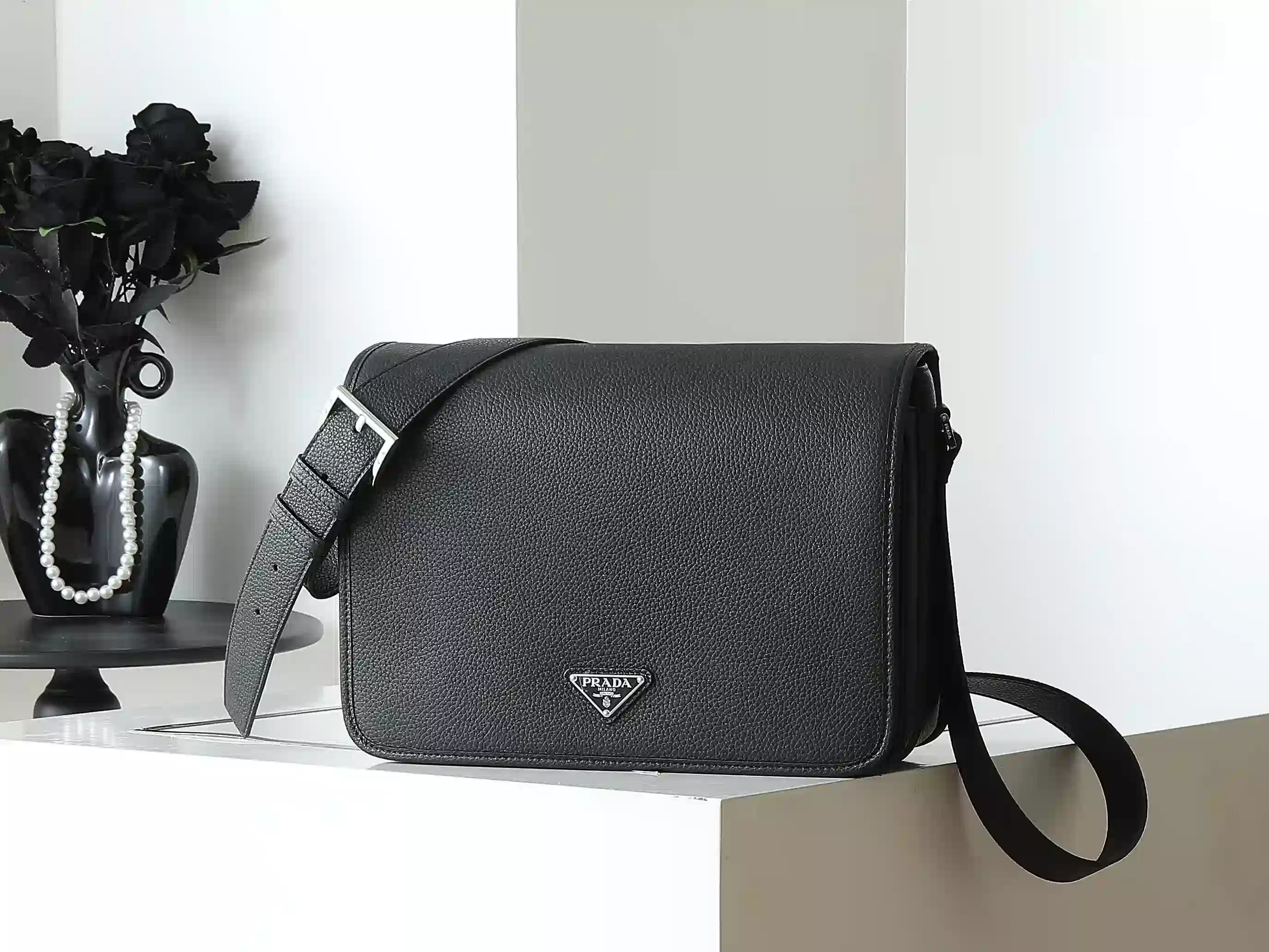 Prada Calfskin Crossbody Bag product photo from LabelPicks
