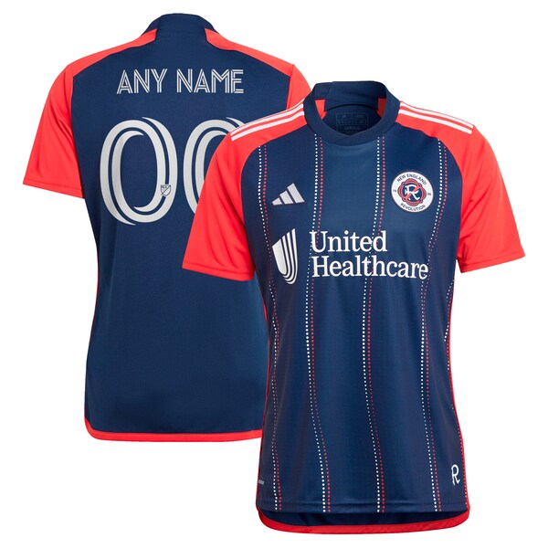 New England Revolution adidas 2024 Boston Tea Party Replica Custom Jersey – Navy