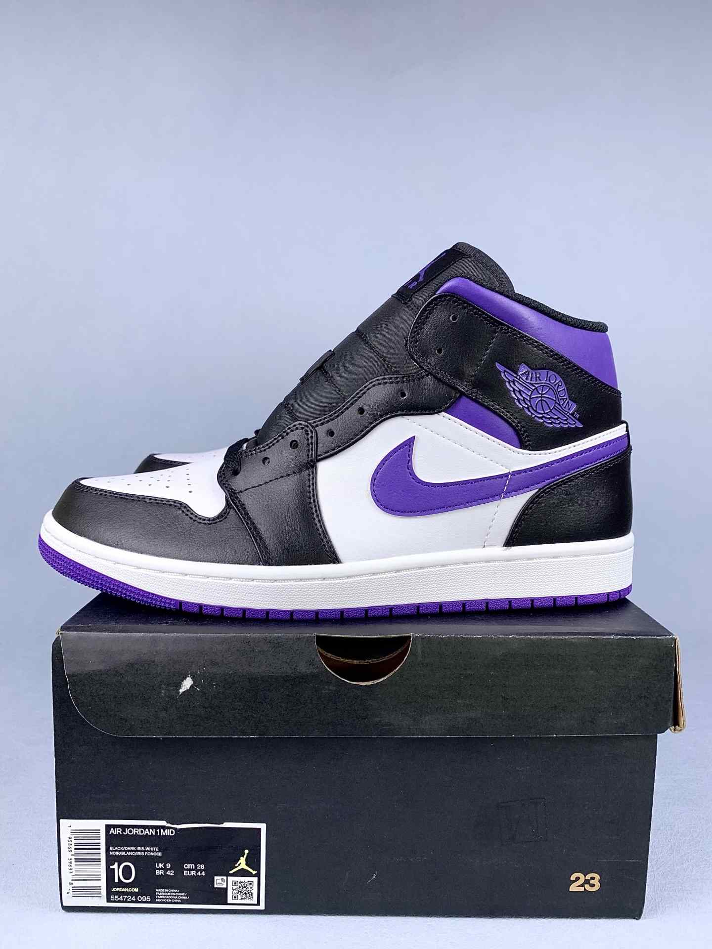 Air Jordan 1 Mid “Dark Iris” Shoes