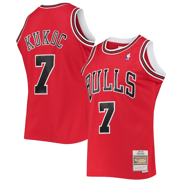 Toni Kukoc Chicago Bulls 1997/98 Hardwood Classics Swingman Jersey - Red