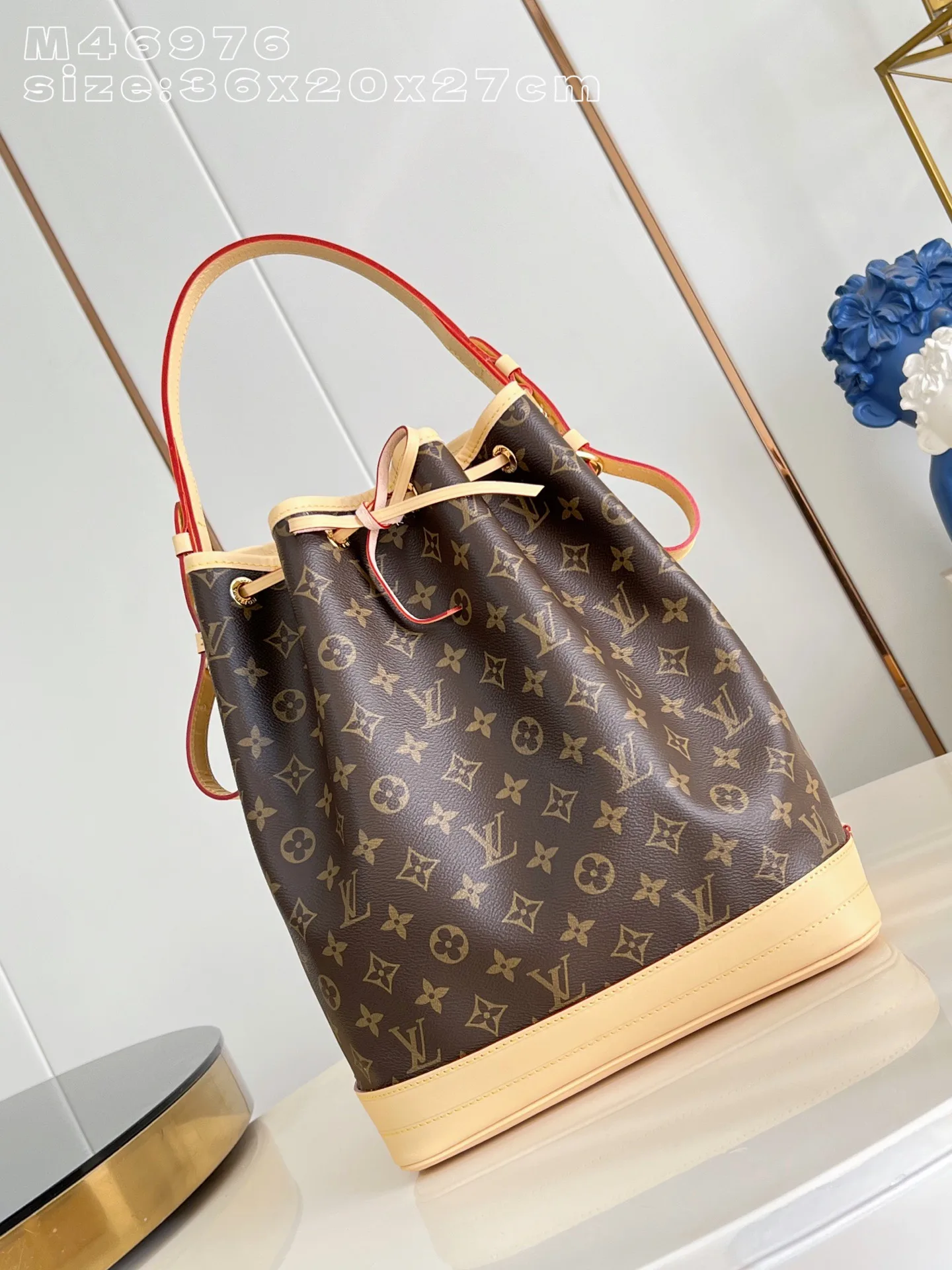 Louis Vuitton Canvas and Leather Bucket Bag product photo from LabelPicks