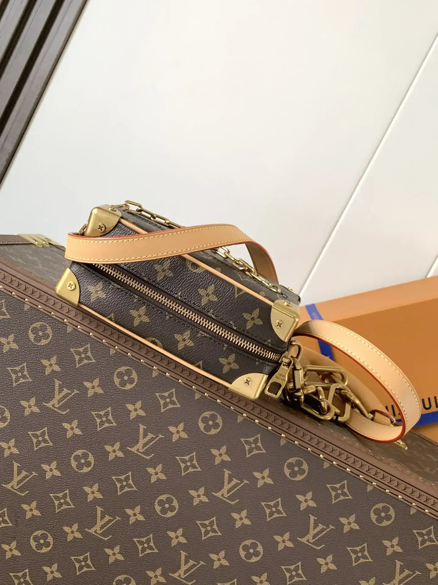 Louis Vuitton Soft Trunk Monogram Canvas Top Handle Bag product photo from LabelPicks