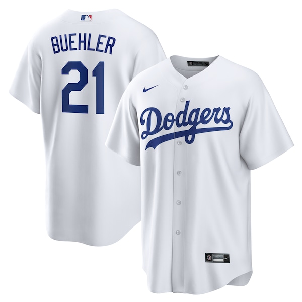 Walker Buehler Los Angeles Dodgers Nike Home Replica Player Jersey - White