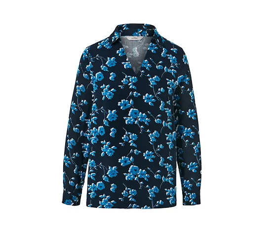 Bluse mit Alloverprint