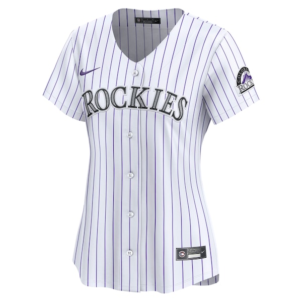 Colorado Rockies Nike Women's Home Limited Jersey - White