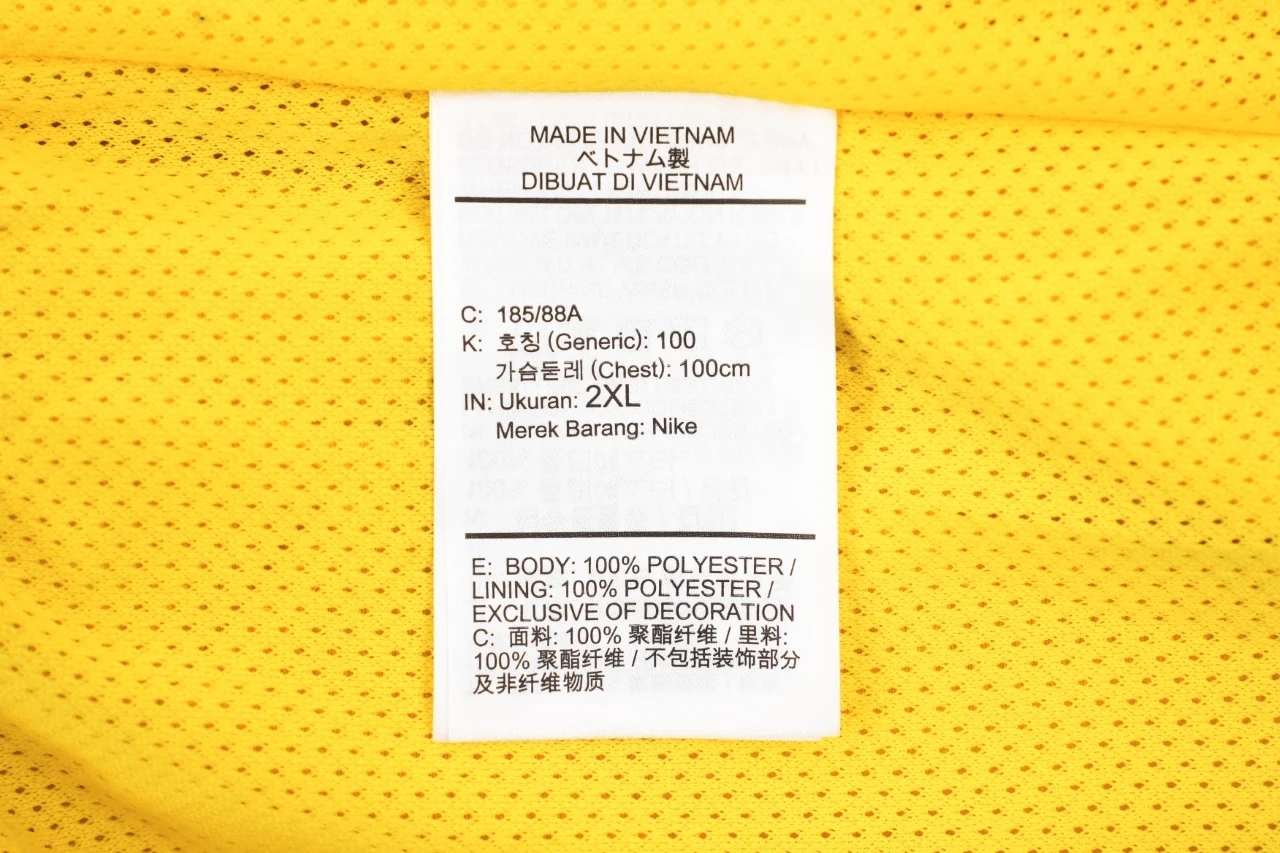 Nike Bright Yellow Swoosh Track Pants product photo from LabelPicks