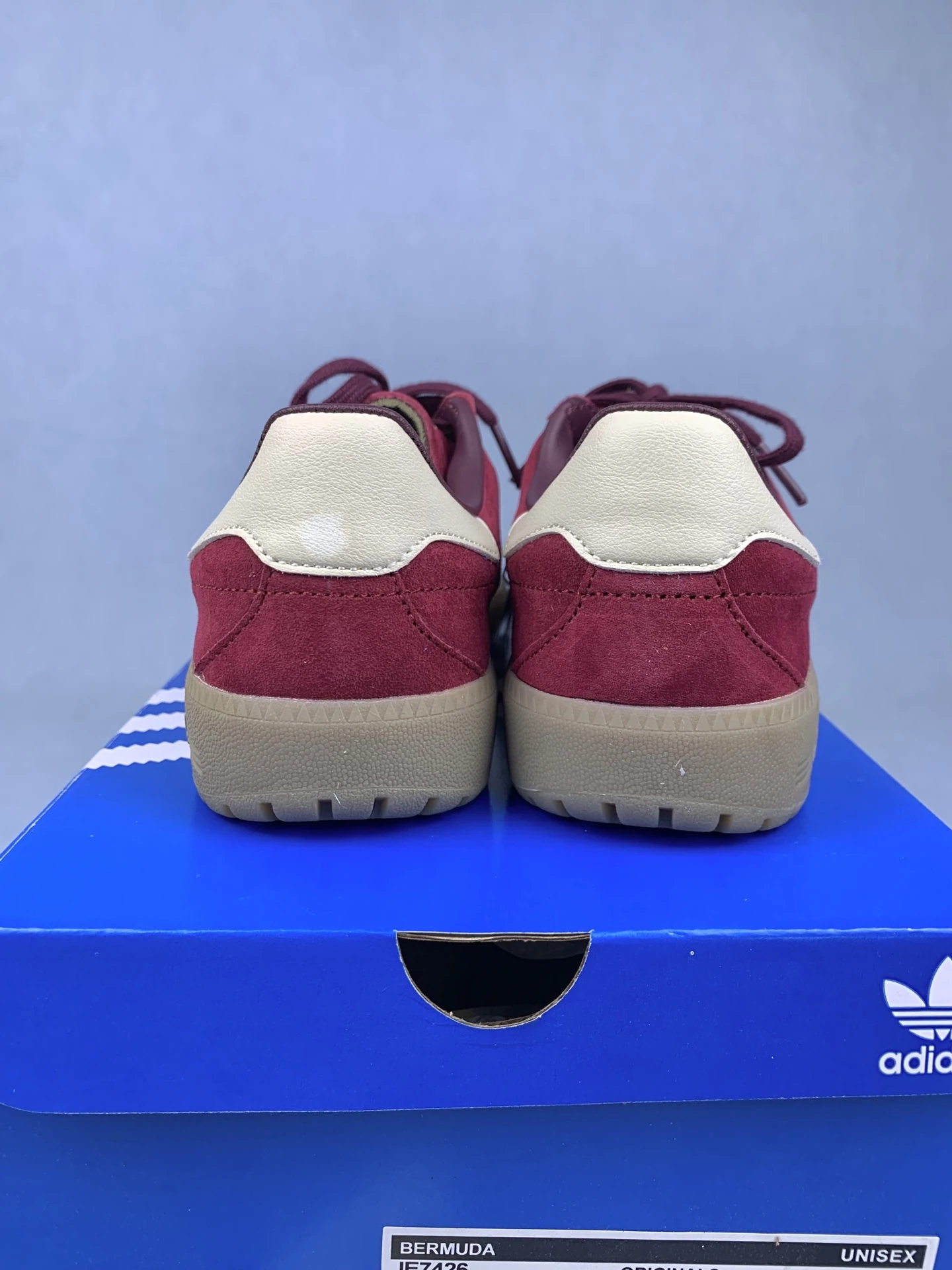 adidas Bermuda Collegiate Burgundy Shoes product photo from LabelPicks