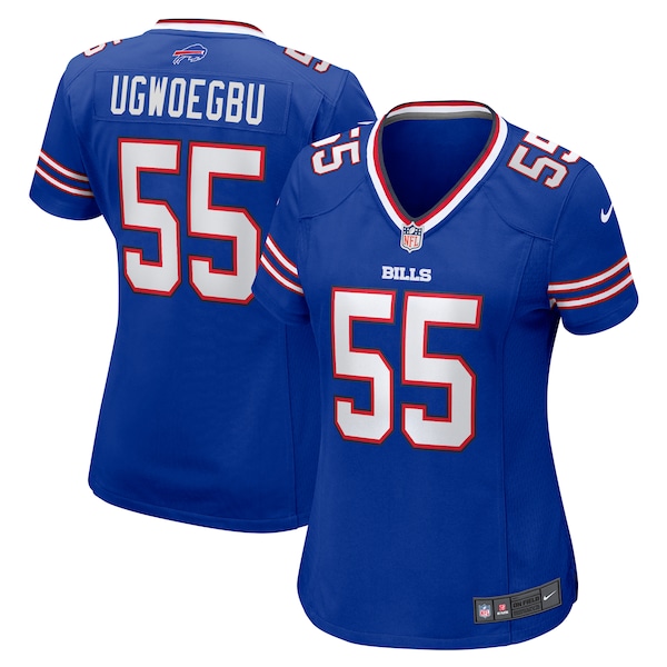 David Ugwoegbu Buffalo Bills Nike Women's Game Jersey -  Royal