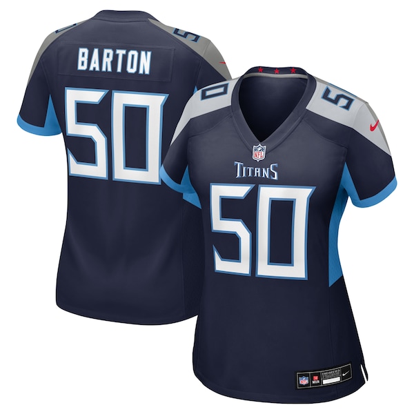 Cody Barton Tennessee Titans Nike Women's Team Game Jersey -  Navy