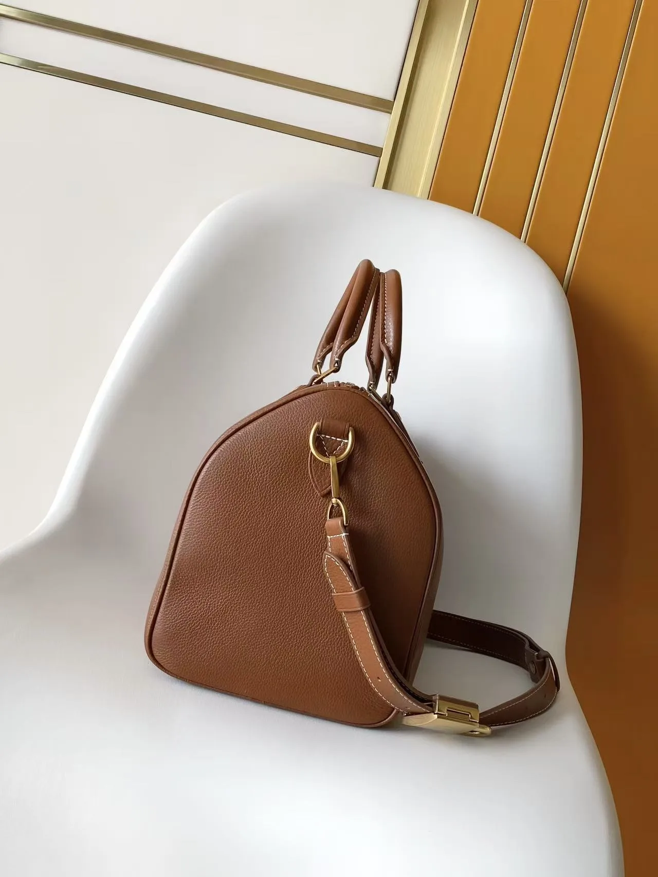 Louis Vuitton Speedy Black Calfskin Top Handle Bag product photo from LabelPicks