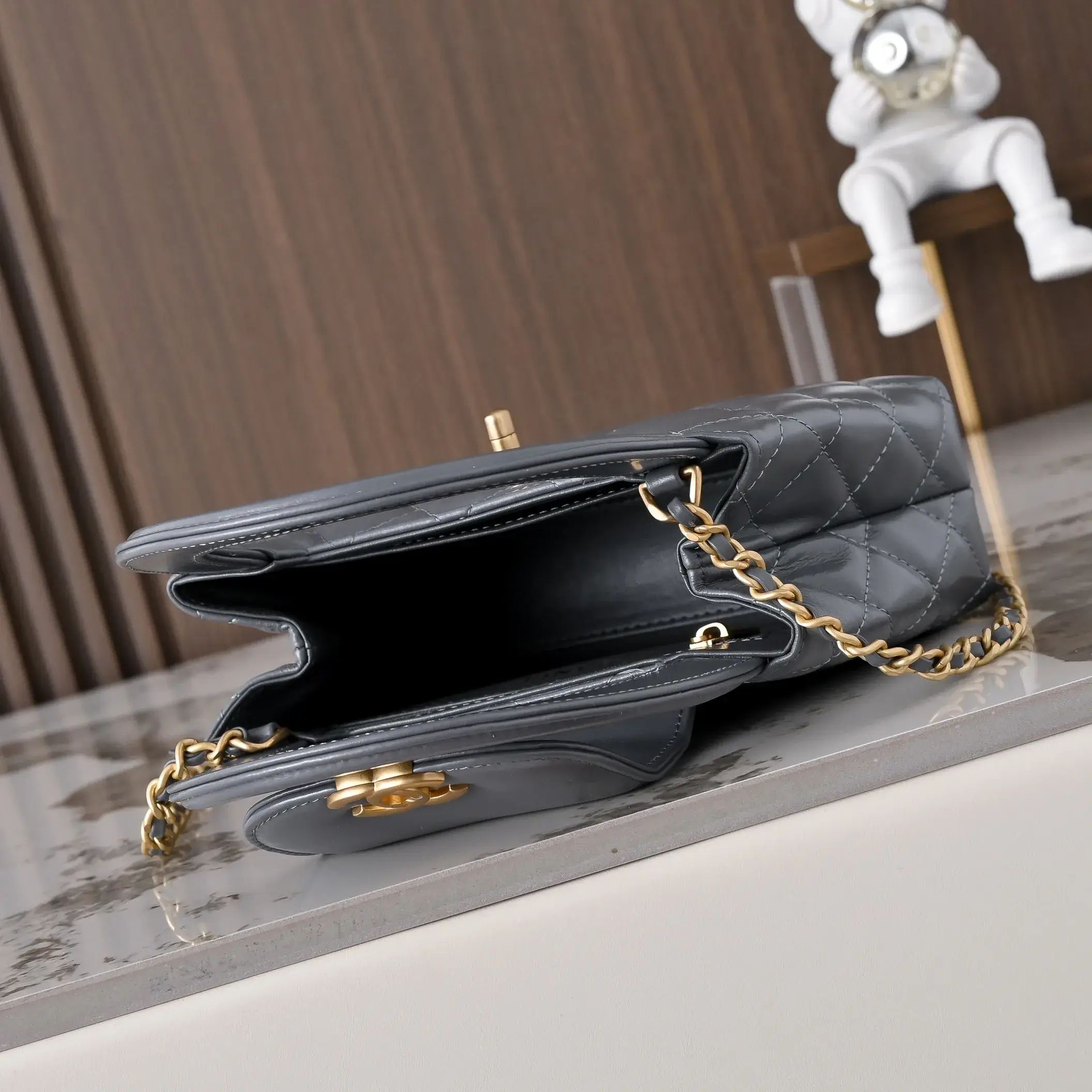 Chanel Grey Top Handle Bag product photo from LabelPicks