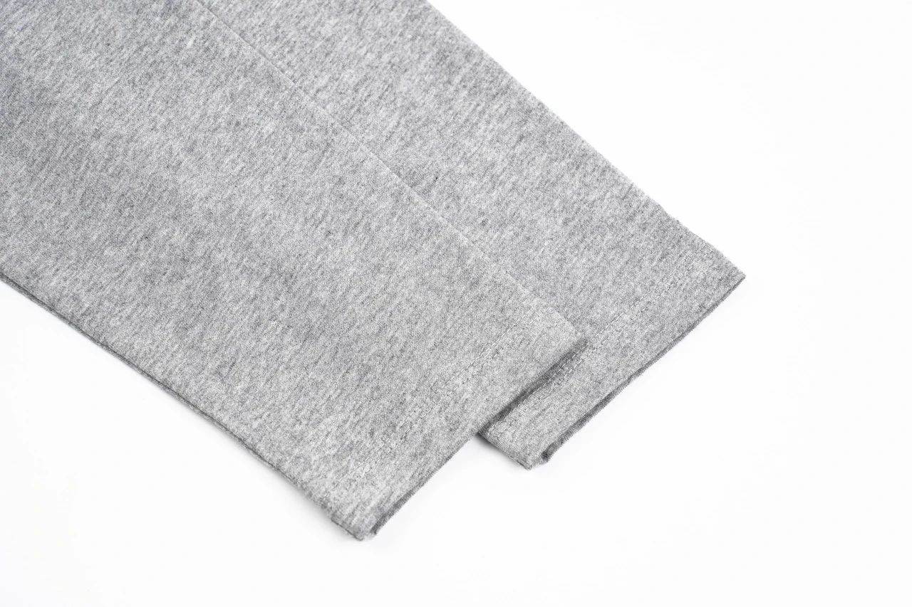 Miu Miu Grey Badge Embroidered Crewneck Long Sleeve T-Shirt product photo from LabelPicks