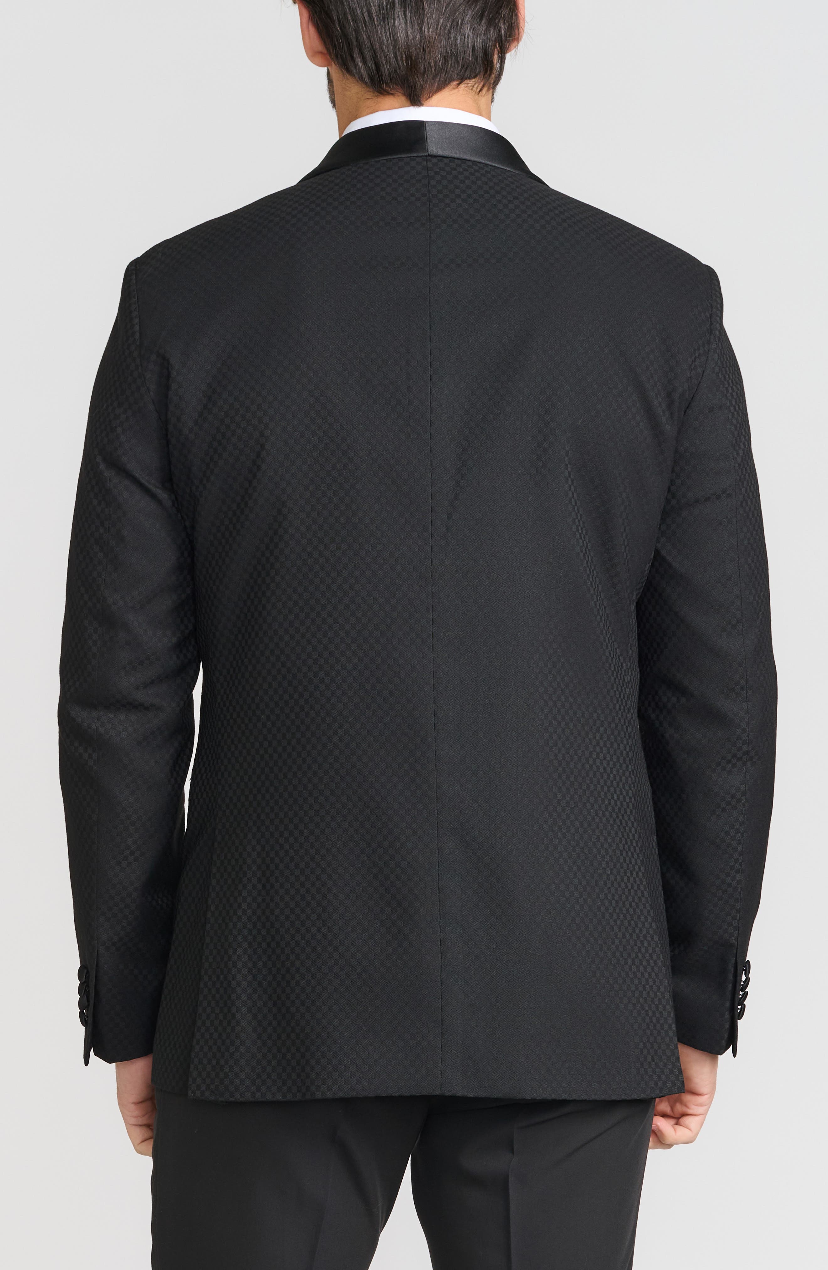 SAVILE ROW CO Tonal Jacquard Dinner Jacket