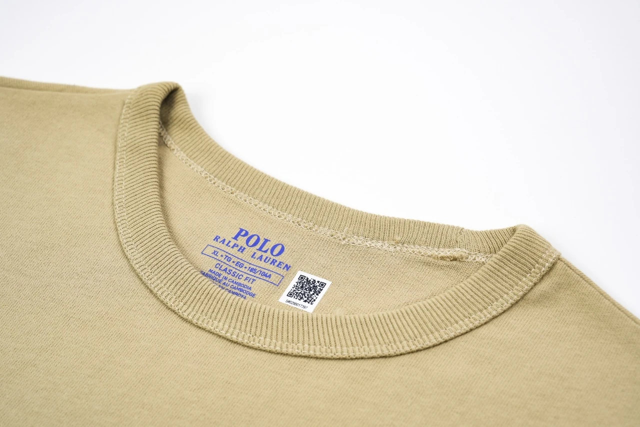 Ralph Lauren Khaki Pony Embroidered Crewneck T-Shirt product photo from LabelPicks