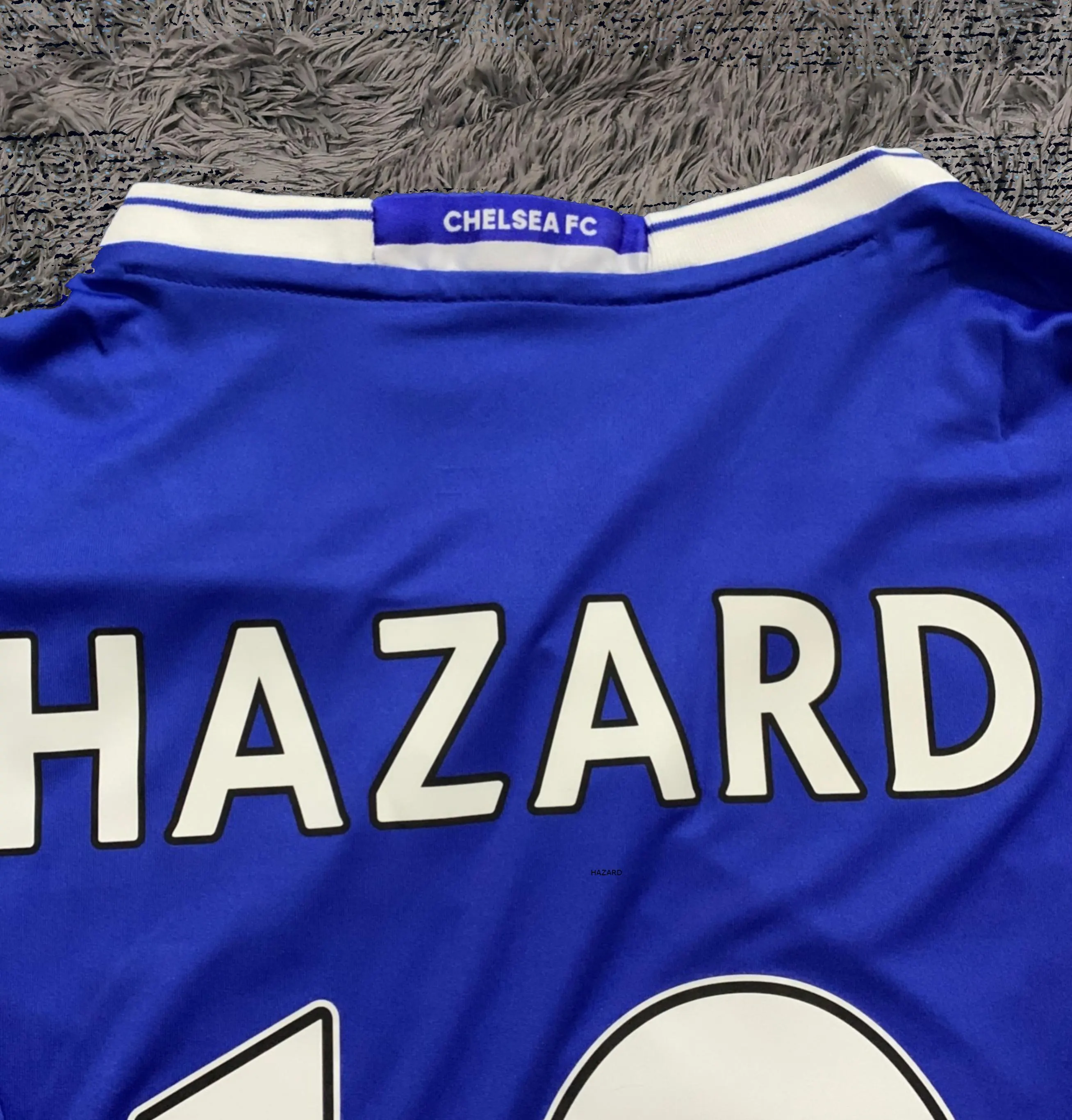 Eden Hazard SIGNED Chelsea 15/16 Home Jersey/Shirt - COA - 2015
