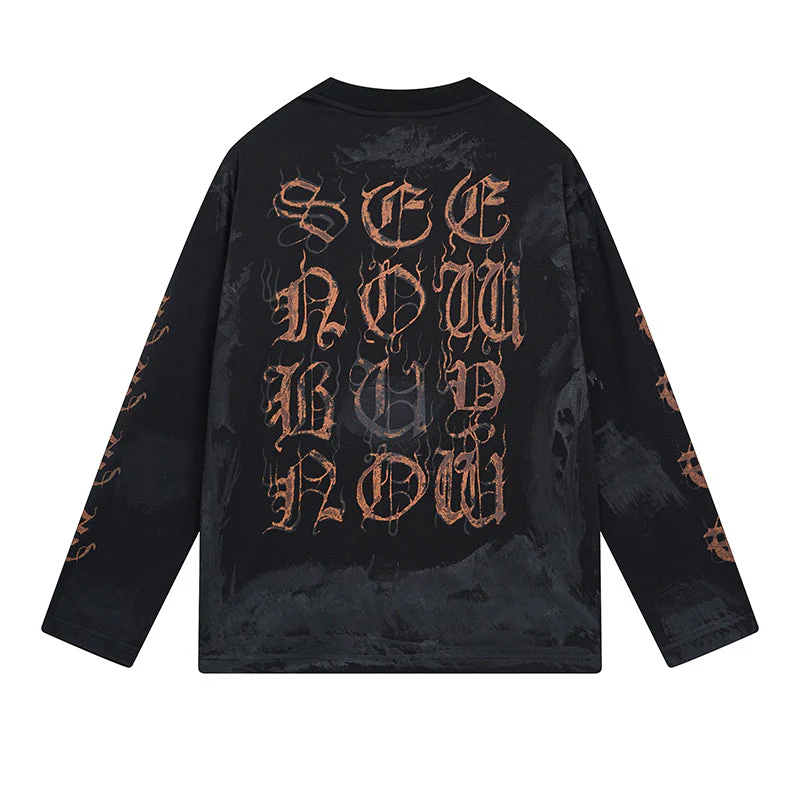 0730 New simple retro comfort sweatshirt