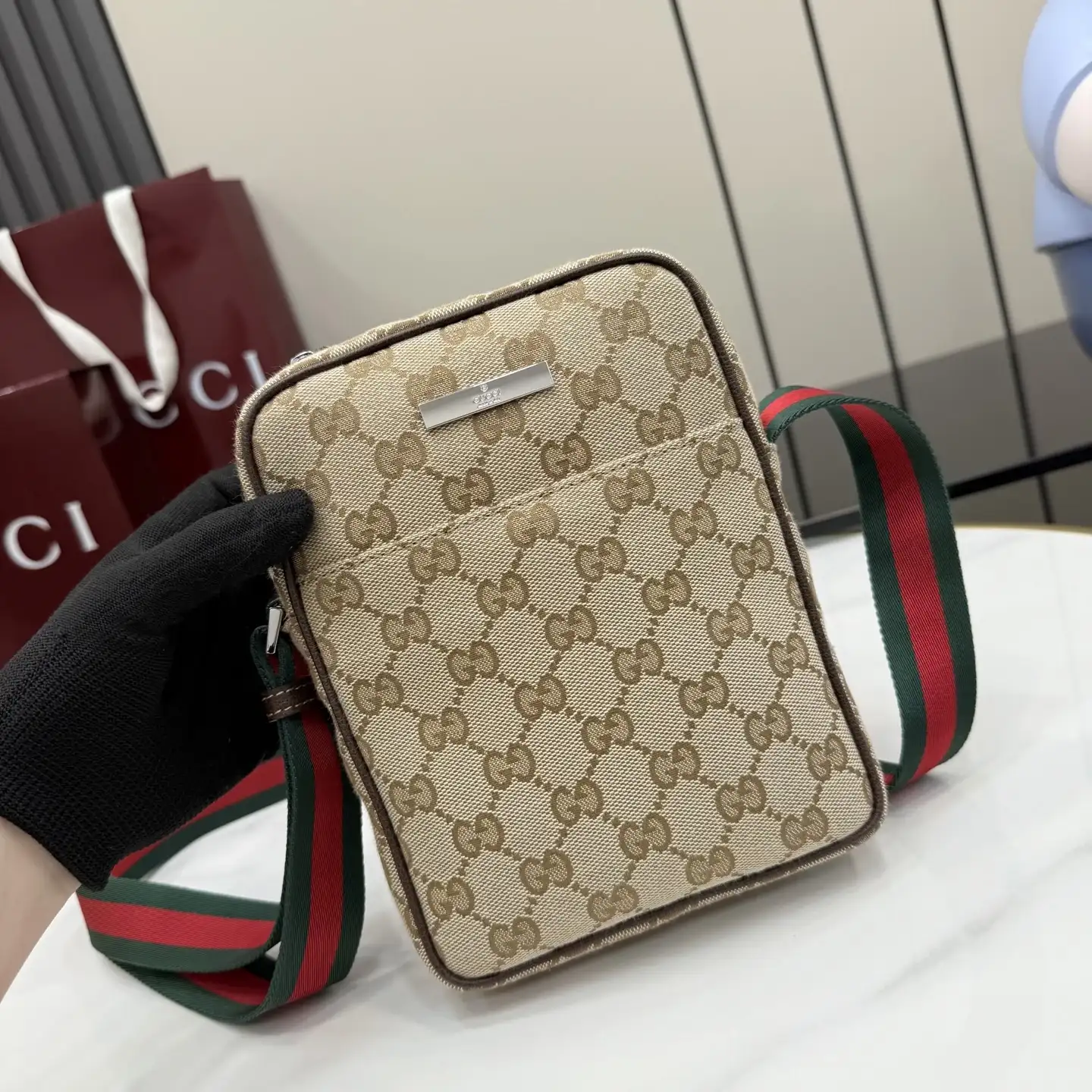 Gucci Quilted Leather Crossbody Bag product photo from LabelPicks