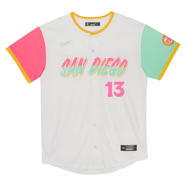 Manny Machado San Diego Padres Nike Preschool City Connect Limited Player Jersey - White