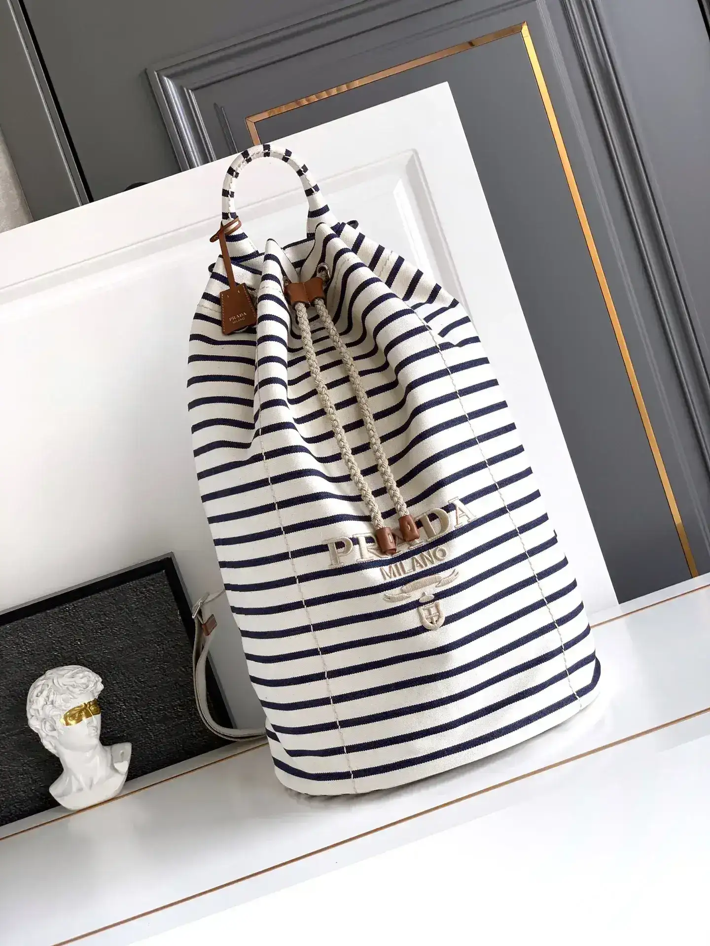 Prada Soft-Structured Bucket Bag product photo from LabelPicks
