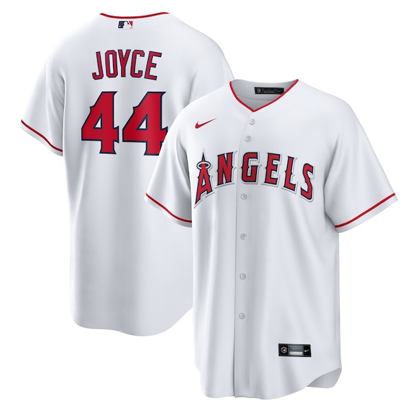 Ben Joyce Los Angeles Angels Nike Home Replica Jersey - White