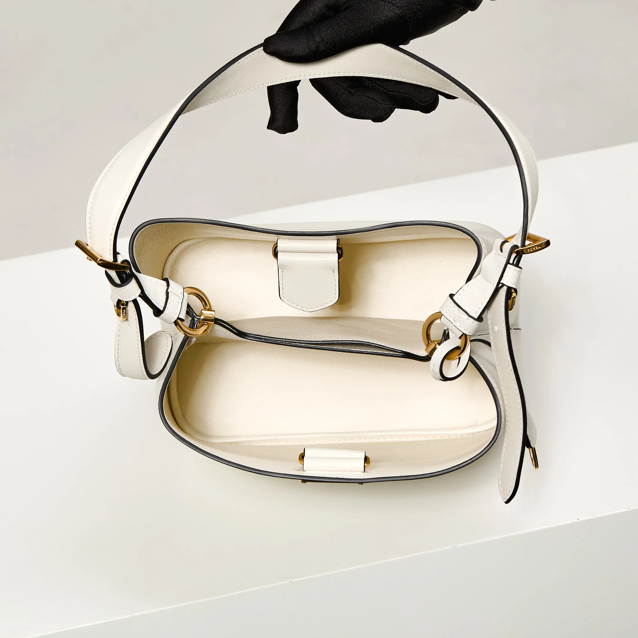 Prada White Bucket Bag product photo from LabelPicks