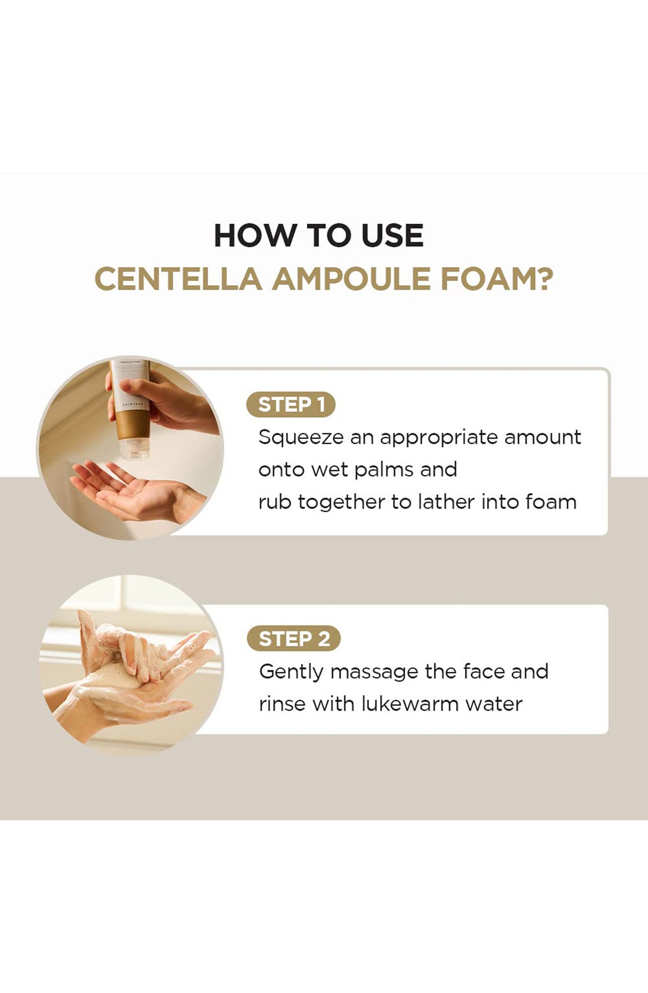SKIN1004 Madagascar Centella Ampoule Foam Cleanser