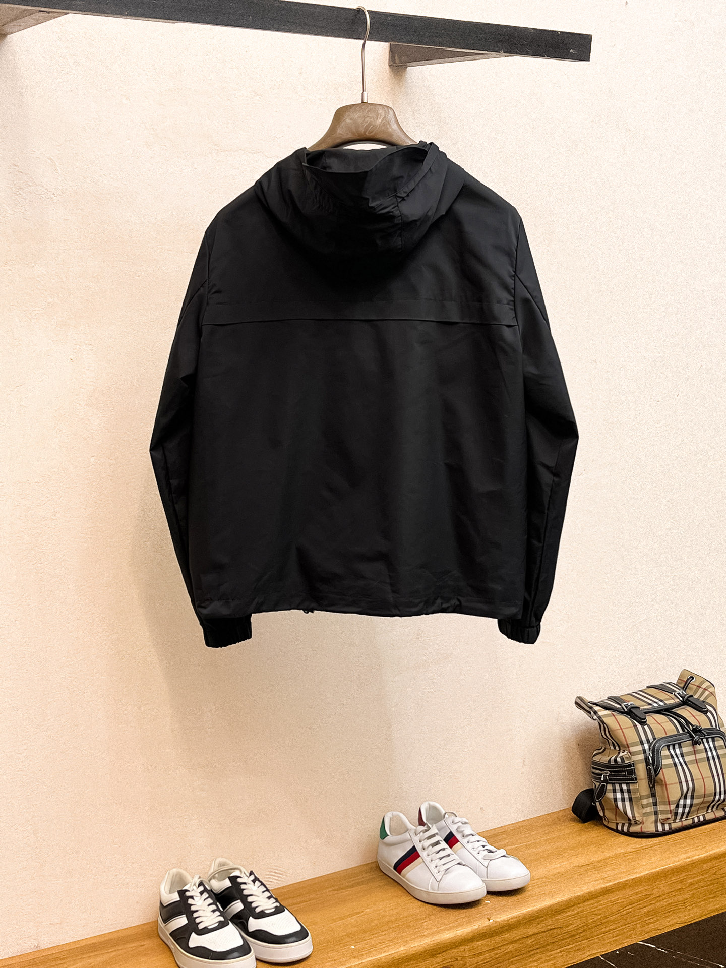 0916 New high quality feature pattern crew-neck jacket