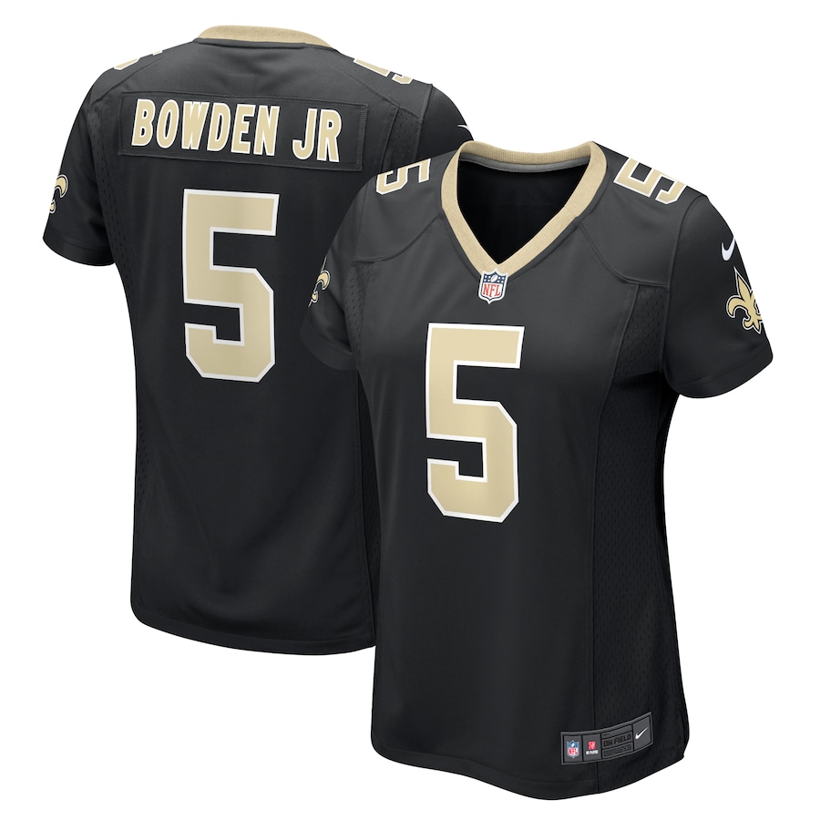 Lynn Bowden Jr. New Orleans Saints Nike Women's Team Game Jersey -  Black