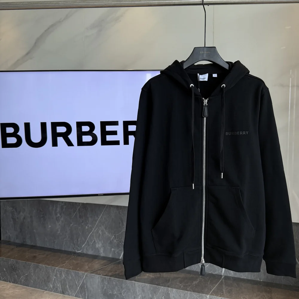 Letter Print Long Sleeve Zipper Hoodies