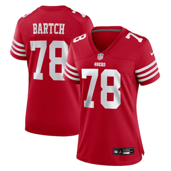 Ben Bartch San Francisco 49ers Nike Women's  Game Jersey -  Scarlet