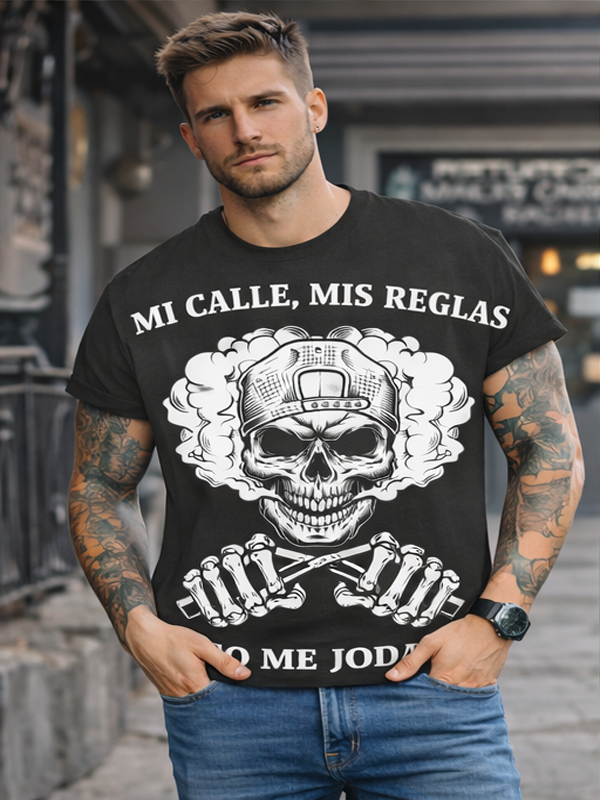 Remera “Street Guerrero” – Calle y Calavera