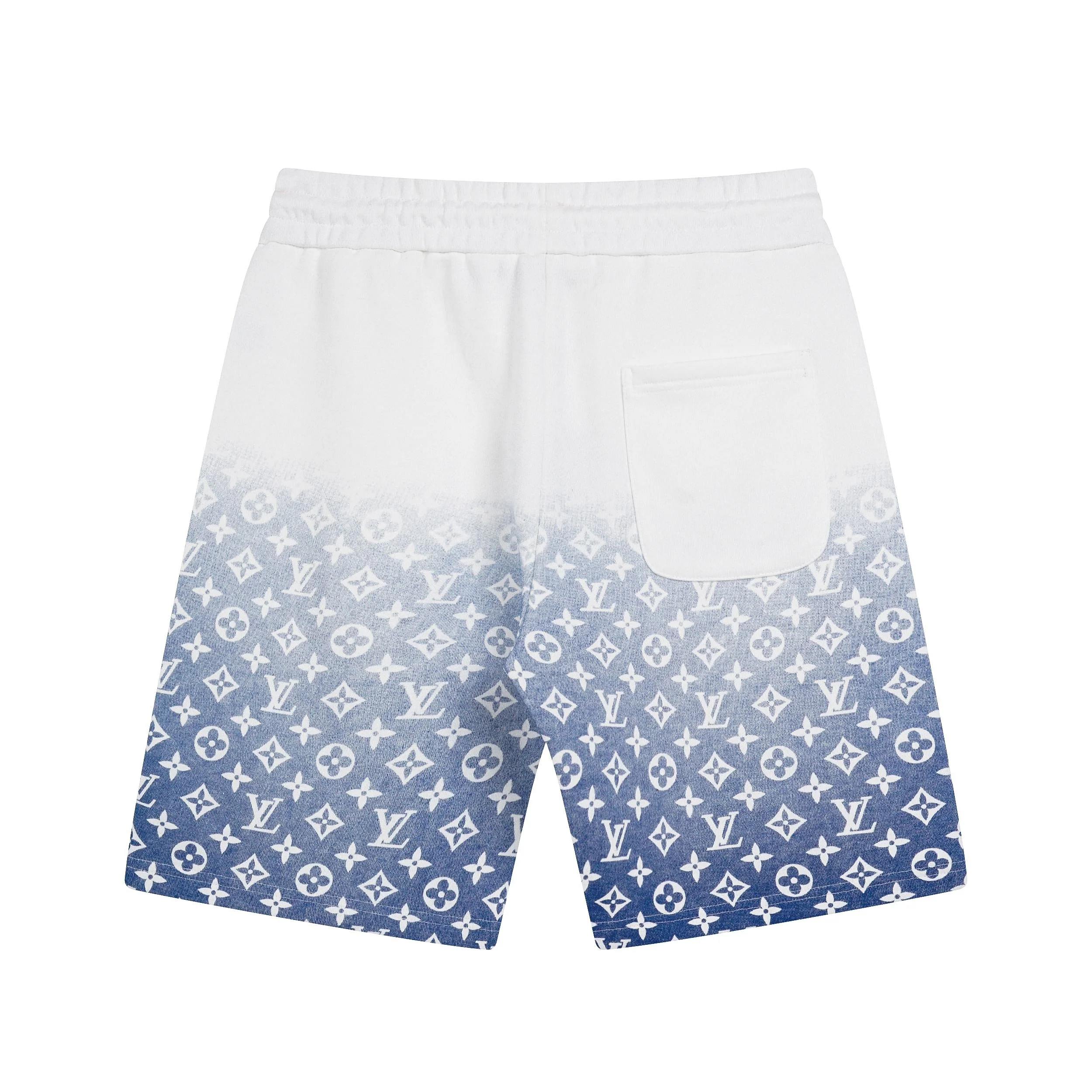 Gradient printed shorts