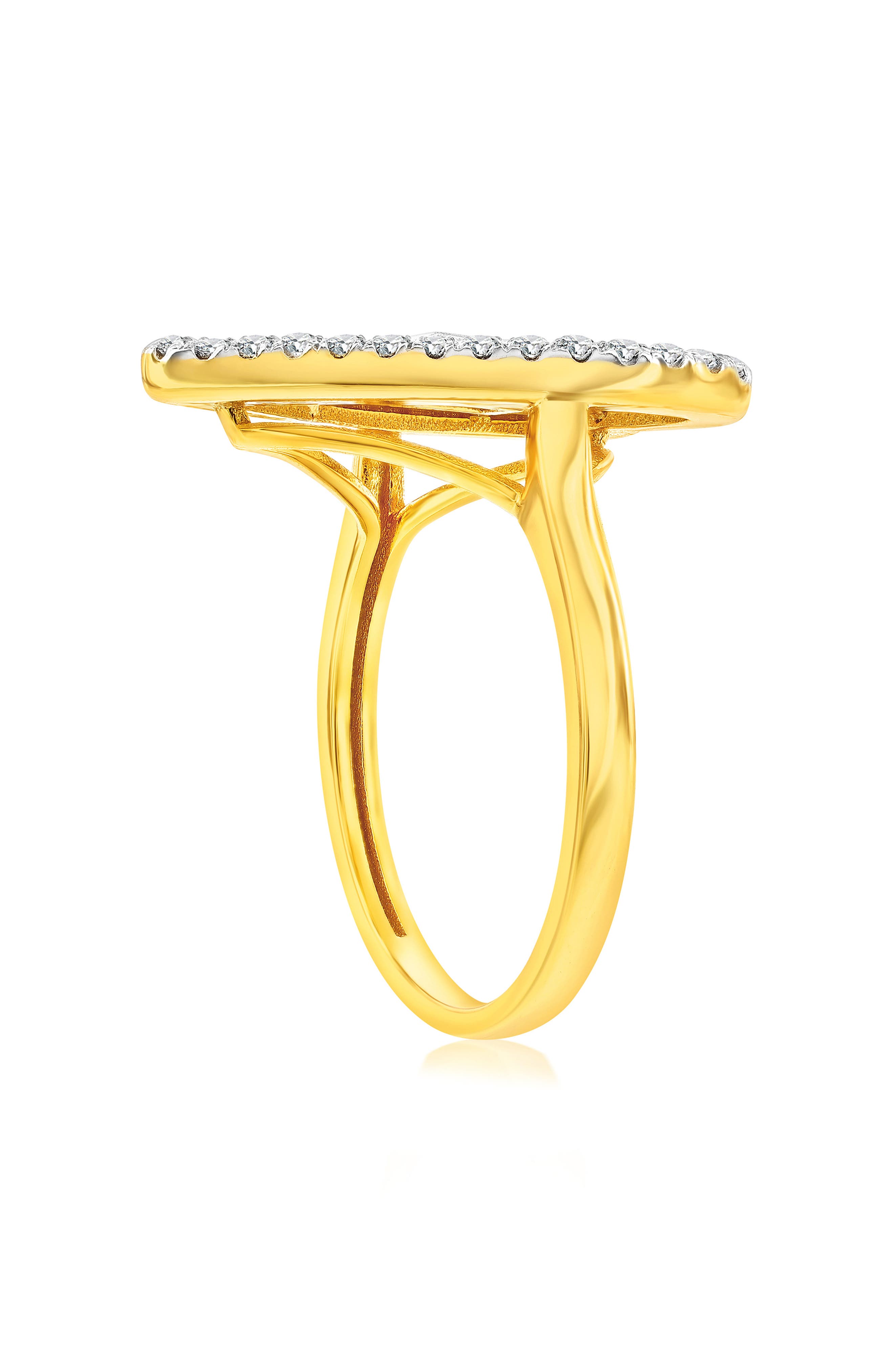 SIMONA Cubic Zirconia Heart Ring