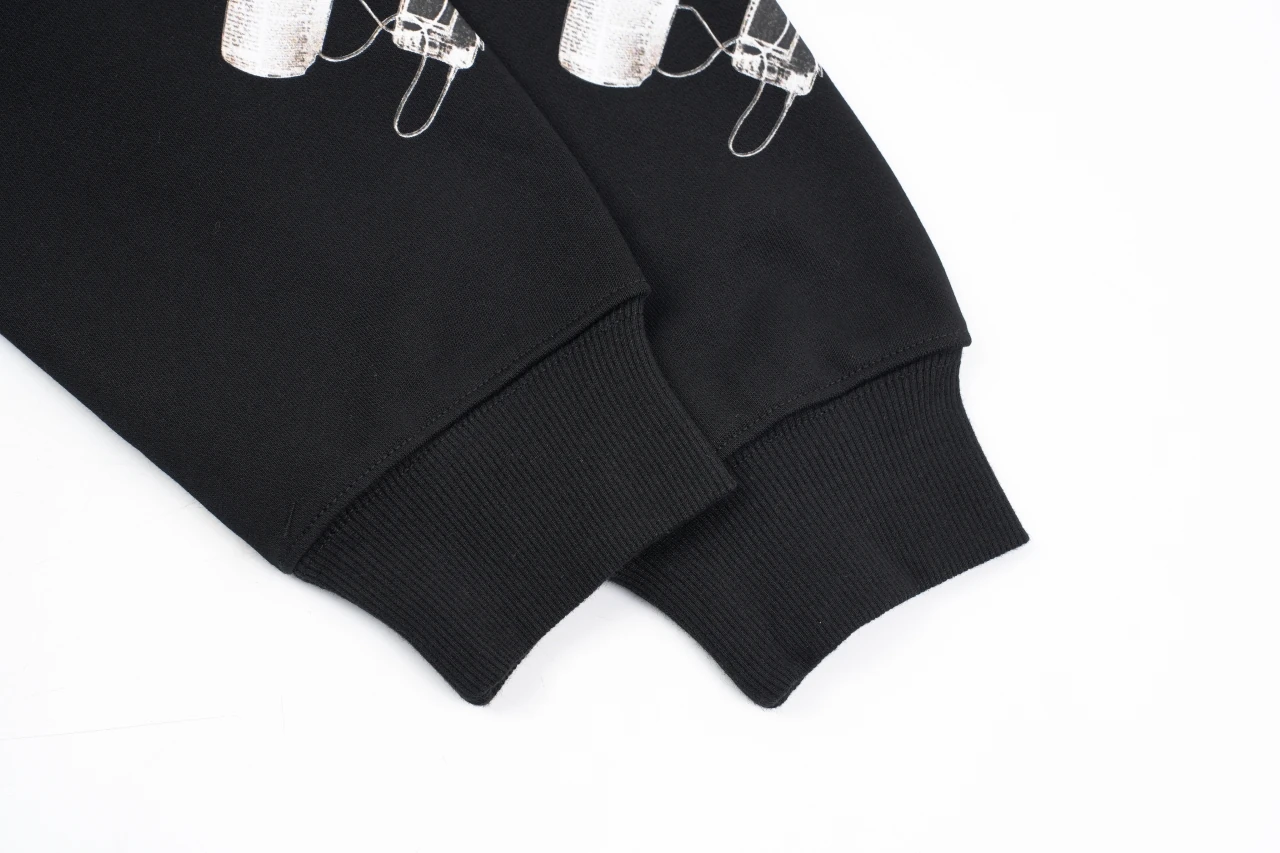 Off-White Black Headphone Arrow Graphic Hoodie product photo from LabelPicks