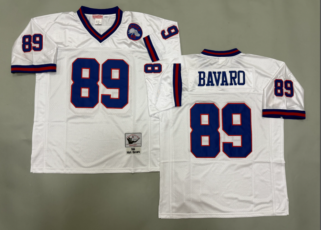 Mark Bavaro New York Giants Authentic Throwback Retired Player Jersey