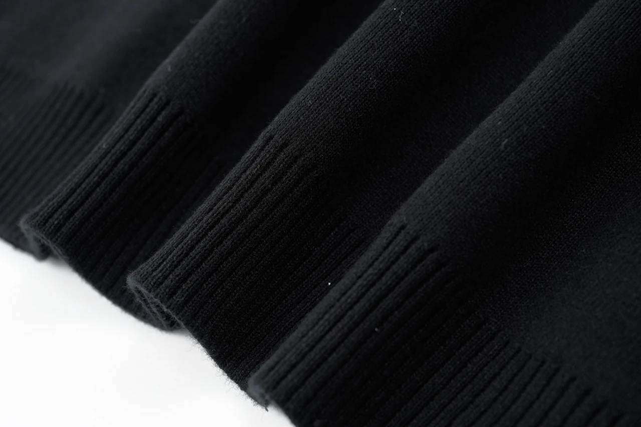 CELINE Black Triomphe Jacquard Cotton Crewneck Sweater product photo from LabelPicks