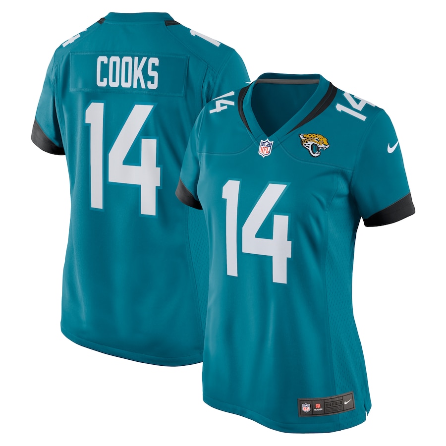 Elijah Cooks Jacksonville Jaguars Nike Women's Team Game Jersey -  Teal