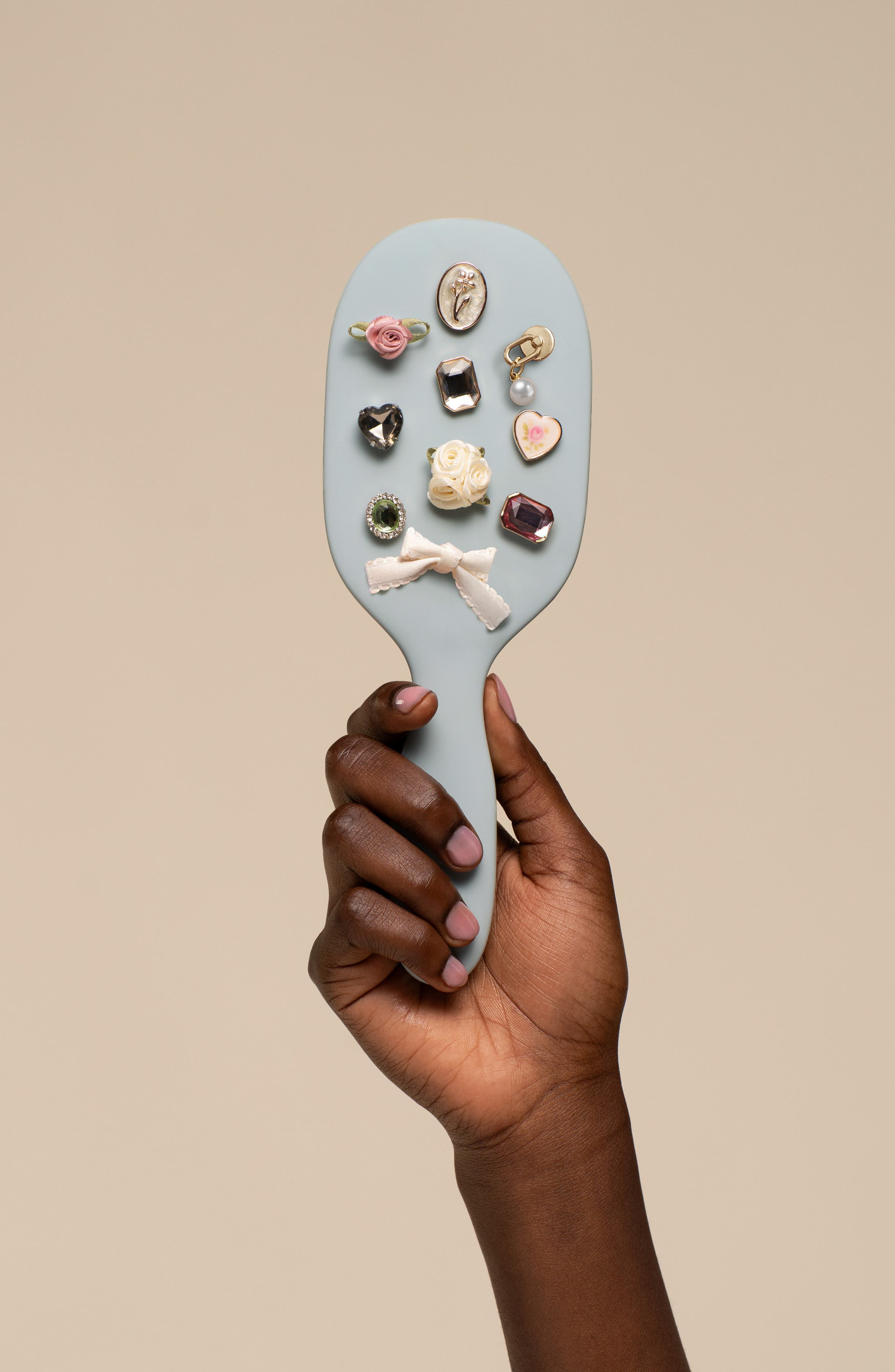 Kitsch KitschPop™ Paddle Brush & Charm Set