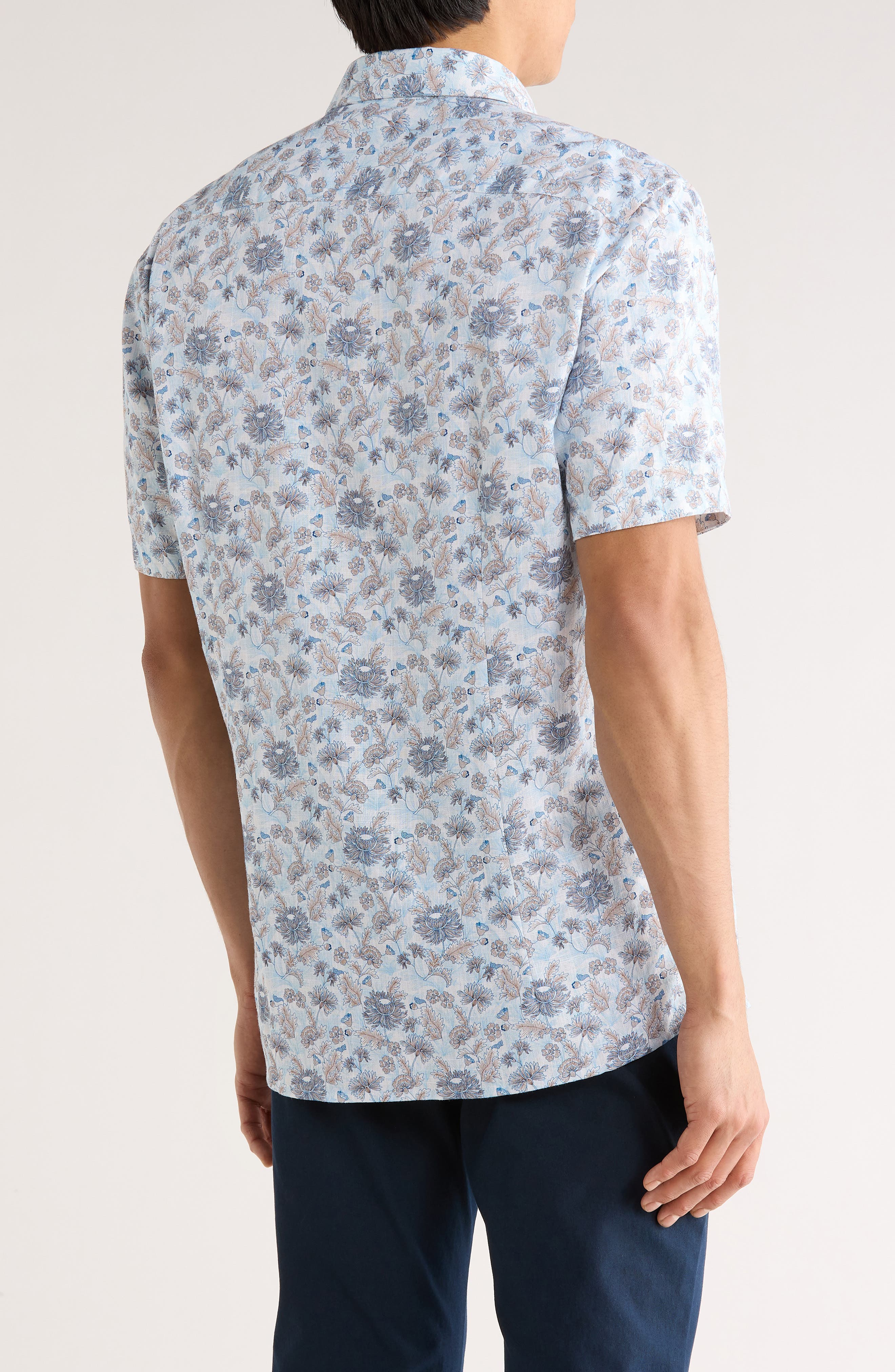 SOUL OF LONDON Short Sleeve Sport Shirt