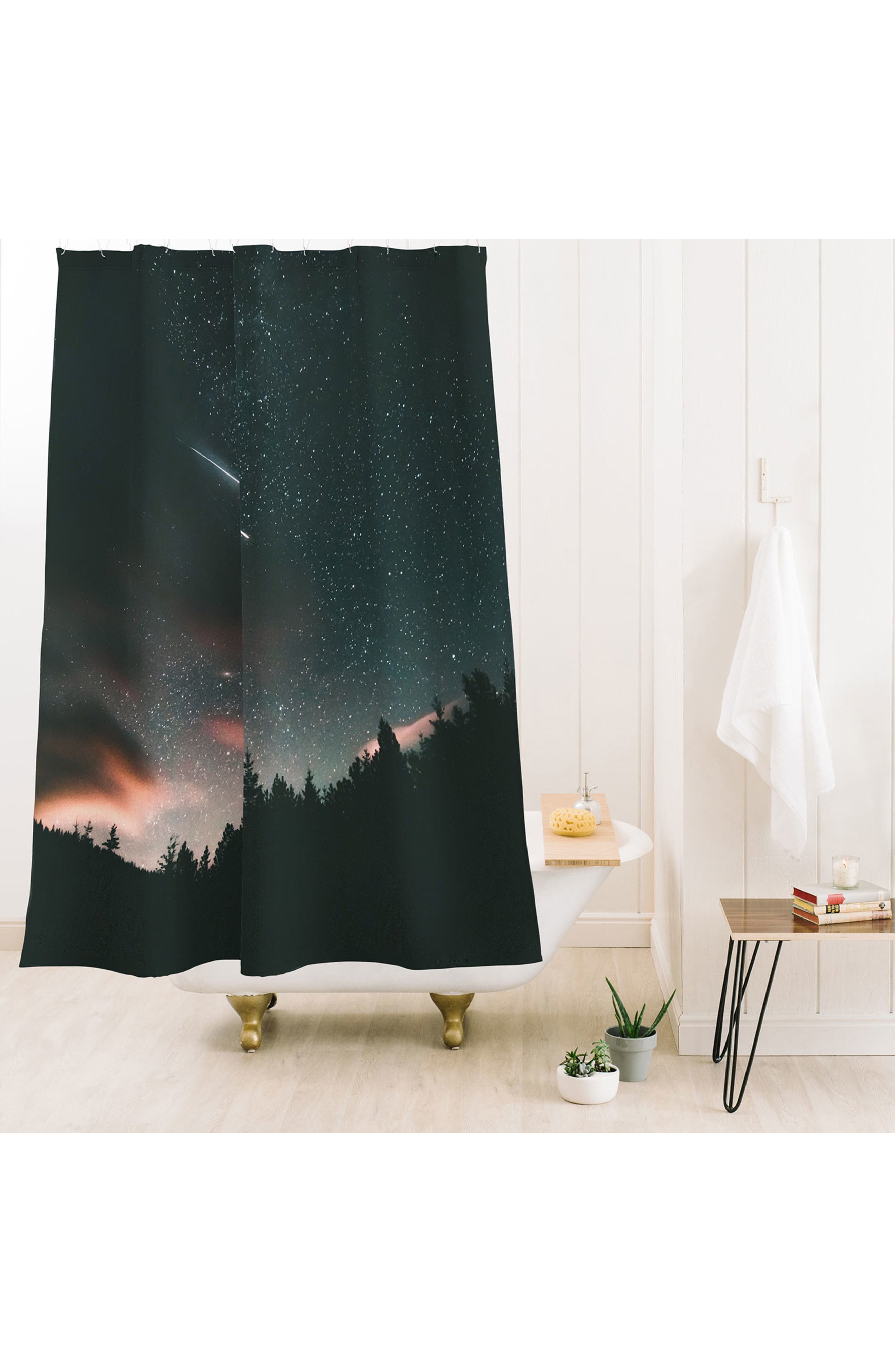 Deny Designs Shooting Star Shower Curtain