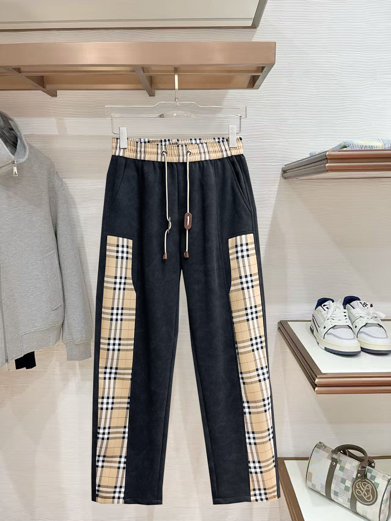 0519 Casual classic printed pants
