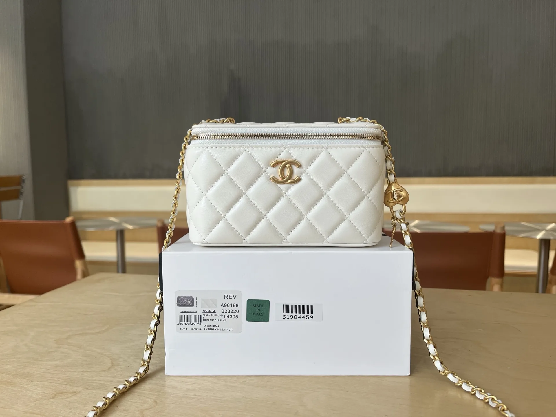 Chanel Lambskin Top Handle Bag product photo from LabelPicks